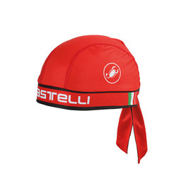 CASTELLI bandana - LIGHT HEAD - rojo