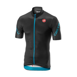 CASTELLI jersey de manga corta - ENTRATA 3.0 - gris/azul claro