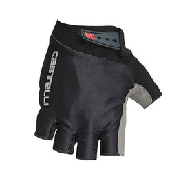 CASTELLI guantes de dedos cortos - ENTRATA KIDS - negro