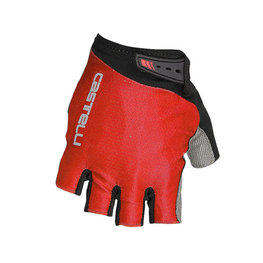 CASTELLI guantes de dedos cortos - ENTRATA KIDS - rojo