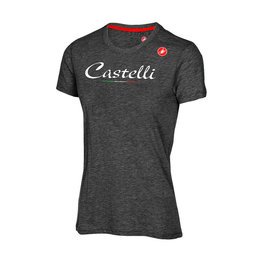 CASTELLI Camiseta de manga corta - CLASSIC W  - gris