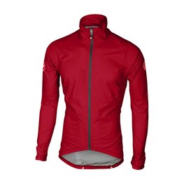 CASTELLI impermeable - EMERGENCY RAIN - rojo