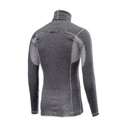CASTELLI camiseta de manga larga - FLANDERS WARM NECK - gris