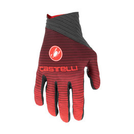 CASTELLI guantes de dedos largos - CW 6.1 CROSS - rojo