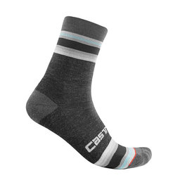CASTELLI calcetines clásicos - STRISCIA 13 WINTER - gris