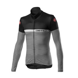 CASTELLI maillot de invierno de manga larga - MARINAIO LONG - negro/gris