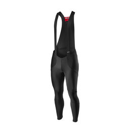 CASTELLI pantalones largos con tirantes - SORPASSO ROS - negro