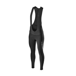 CASTELLI pantalones largos con tirantes - ENTRATA WIND - negro