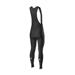 CASTELLI pantalones largos con tirantes - ENTRATA WIND - negro