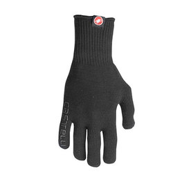 CASTELLI guantes de dedos largos - CORRIDORE - negro