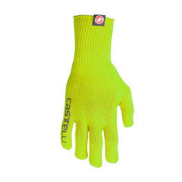 CASTELLI guantes de dedos largos - CORRIDORE - amarillo