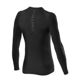 CASTELLI camiseta de manga larga - CORE SEAMLESS - negro