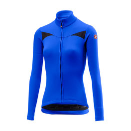 CASTELLI maillot de invierno de manga larga - SINERGIA LADY WINTER - azul