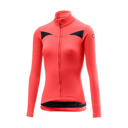 CASTELLI maillot de invierno de manga larga - SINERGIA LADY WINTER - rosa