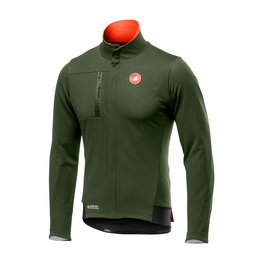 CASTELLI chaqueta aislante - DOUBLE ESPRESSO - verde
