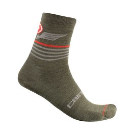 CASTELLI calcetines clásicos - LANCIO 15 - verde