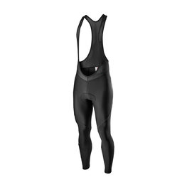 CASTELLI pantalones largos con tirantes - ENTRATA - negro