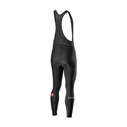 CASTELLI pantalones largos con tirantes - ENTRATA - negro