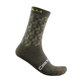 CASTELLI calcetines clásicos - CUBI 18 - verde