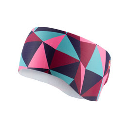 CASTELLI cinta para la cabeza - TRIANGOLO W - púrpura
