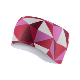 CASTELLI cinta para la cabeza - TRIANGOLO W - rosa