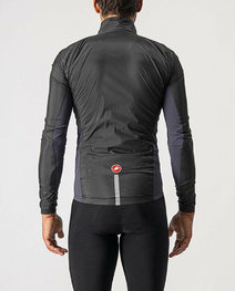 CASTELLI chaqueta cortaviento - SQUADRA STRECH - negro