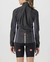CASTELLI chaqueta cortaviento - SQUADRA STRECH LADY - negro