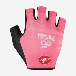 CASTELLI guantes de dedos cortos - #GIRO - rosa