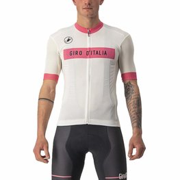 CASTELLI jersey de manga corta - GIRO D'ITALIA 2024 - blanco