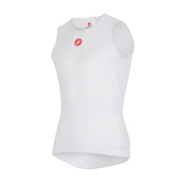CASTELLI camiseta sin mangas - PRO ISSUE - blanco