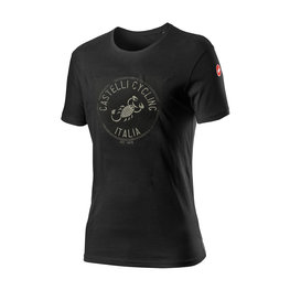 CASTELLI Camiseta de manga corta - ARMANDO - negro