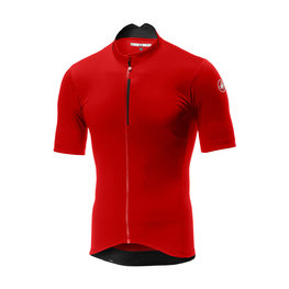 CASTELLI jersey de manga corta - ESPRESSO - rojo