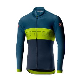 CASTELLI maillot de verano de manga larga - PROLOGO VI SUMMER - verde/azul