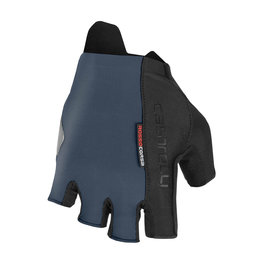 CASTELLI guantes de dedos cortos - ROSSO CORSA EXPRESSO - negro/azul