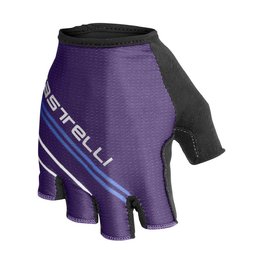 CASTELLI guantes de dedos cortos - DOLCISSIMA 2  LADY - púrpura