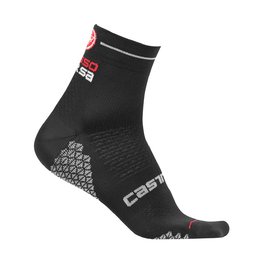 CASTELLI calcetines clásicos - ROSA CORSA DUE LADY - negro