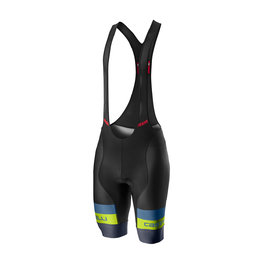 CASTELLI pantalones cortos de tirantes - COMPETIZIONE - verde/negro
