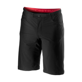 CASTELLI pantalones cortos sin tirantes - UNLIMITED BAGGY - negro