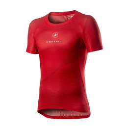 CASTELLI Camiseta de manga corta - PRO MESH - rojo