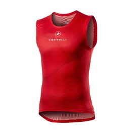 CASTELLI camiseta sin mangas - PRO MESH - rojo