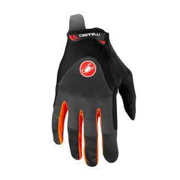 CASTELLI guantes de dedos largos - ARENBERG GEL LF - gris/naranja