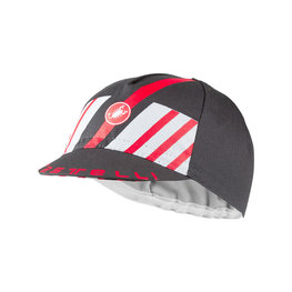 CASTELLI tapa - HORS CATEGORIE - rojo/gris