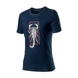 CASTELLI Camiseta de manga corta - LOGO - azul