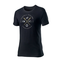 CASTELLI Camiseta de manga corta - SARTO - negro