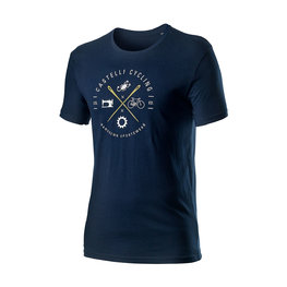 CASTELLI Camiseta de manga corta - SARTO - azul