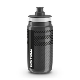 CASTELLI botella de agua - FLY TEAM 550 ML - gris