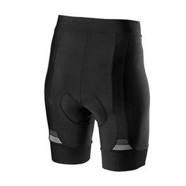 CASTELLI pantalones cortos sin tirantes - PRIMA LADY - gris/negro