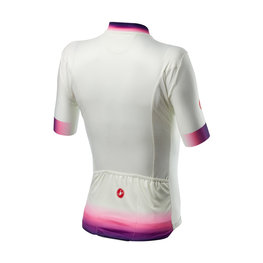 CASTELLI jersey de manga corta - GRADIENT LADY - marfil