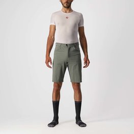 CASTELLI pantalones cortos sin tirantes - UNLIMITED BAGGY - gris