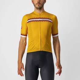 CASTELLI jersey de manga corta - GRIMPEUR - amarillo